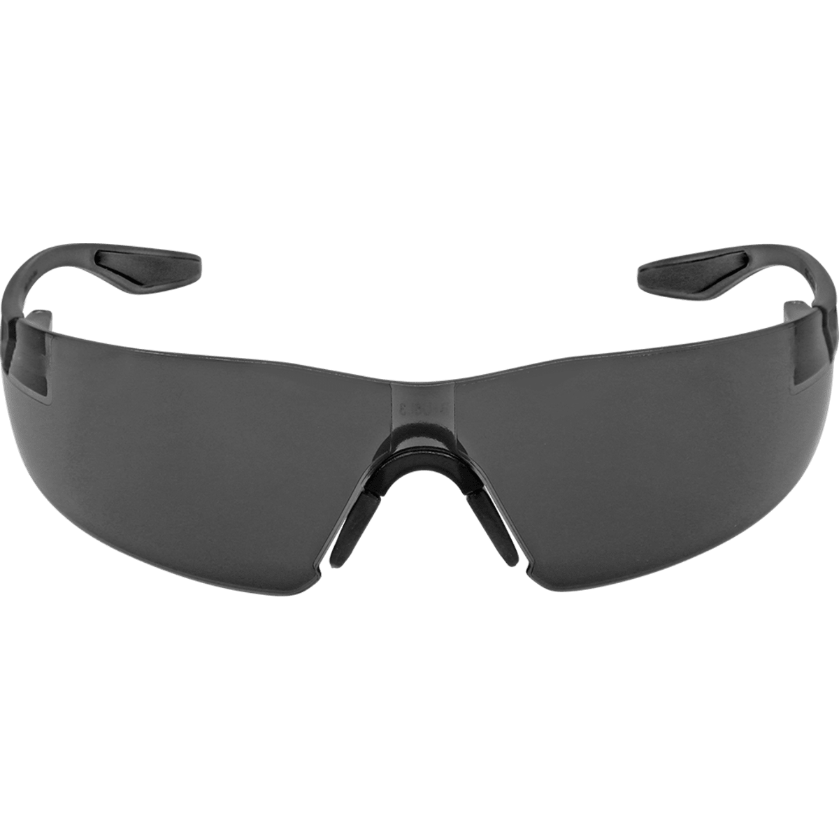 Discus™ Gray Lens, Frosted Black Frame Safety Glasses - BH2833