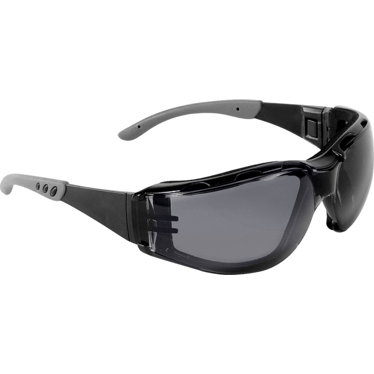 CG5 Gray Performance Fog Technology Lens, Matte Black Frame Convertible Safety Goggles - BH3063PFT