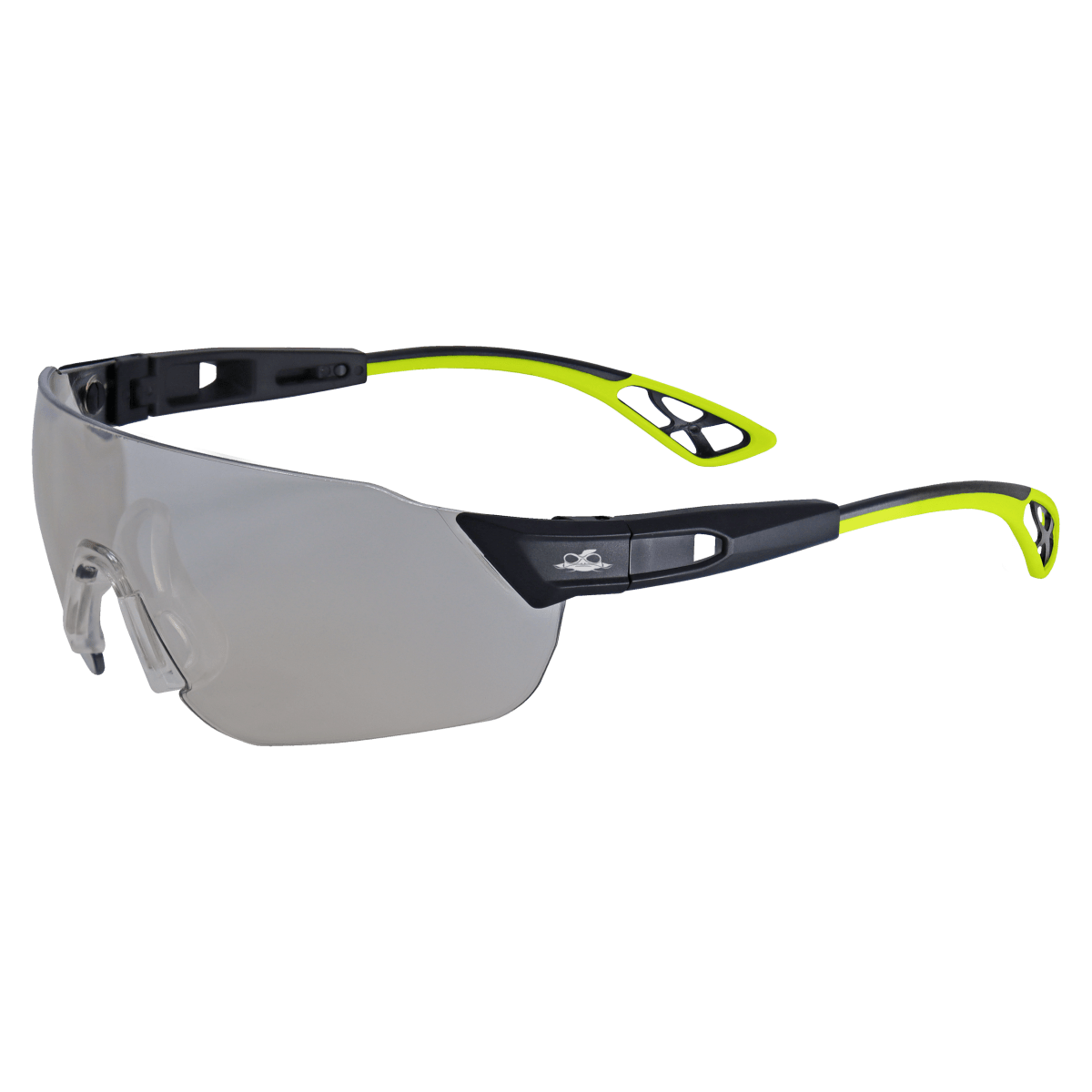 Tetra™ Indoor/Outdoor Anti-Fog Lens, Matte Black Frame Safety Glasses - BH866AF