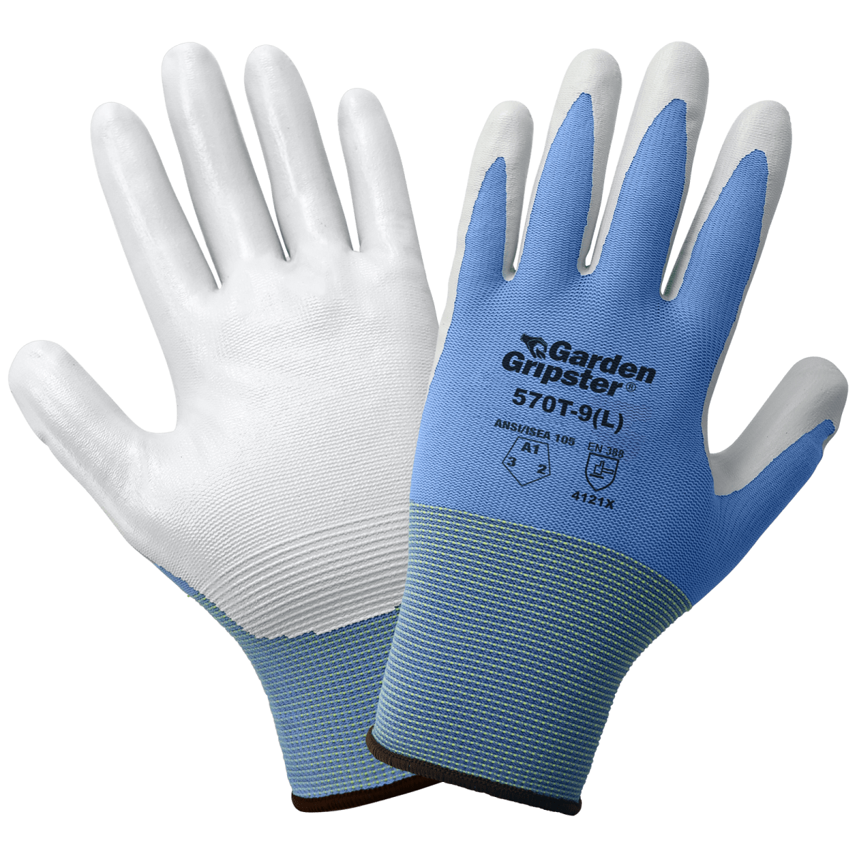 Garden Gripster® Nitrile Coated Nylon Gardening Gloves in Four Colors - 570T