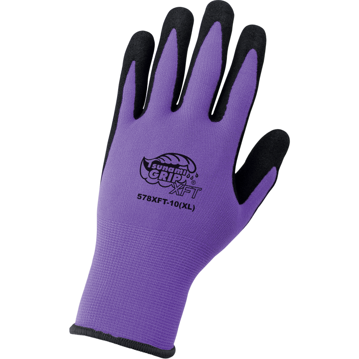 Tsunami Grip® XFT Variety Pack of Xtreme Foam Technology Nitrile Coated Nylon Gloves - 578XFT