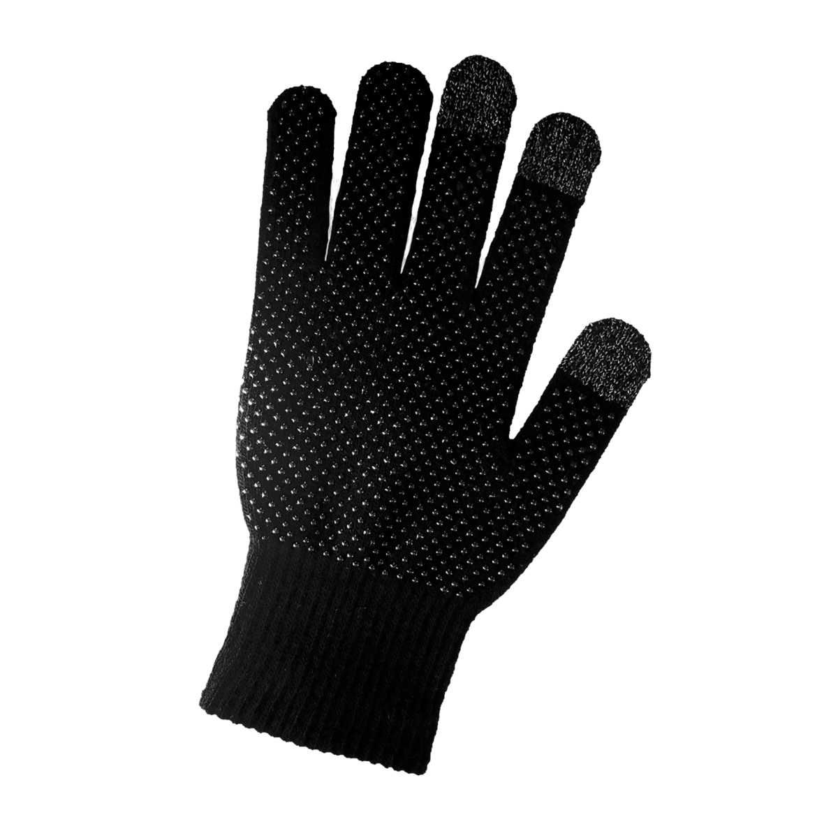 Touchscreen Compatible Acrylic String Knit Low-Temperature Gloves with Silicone Dots - IP3DB