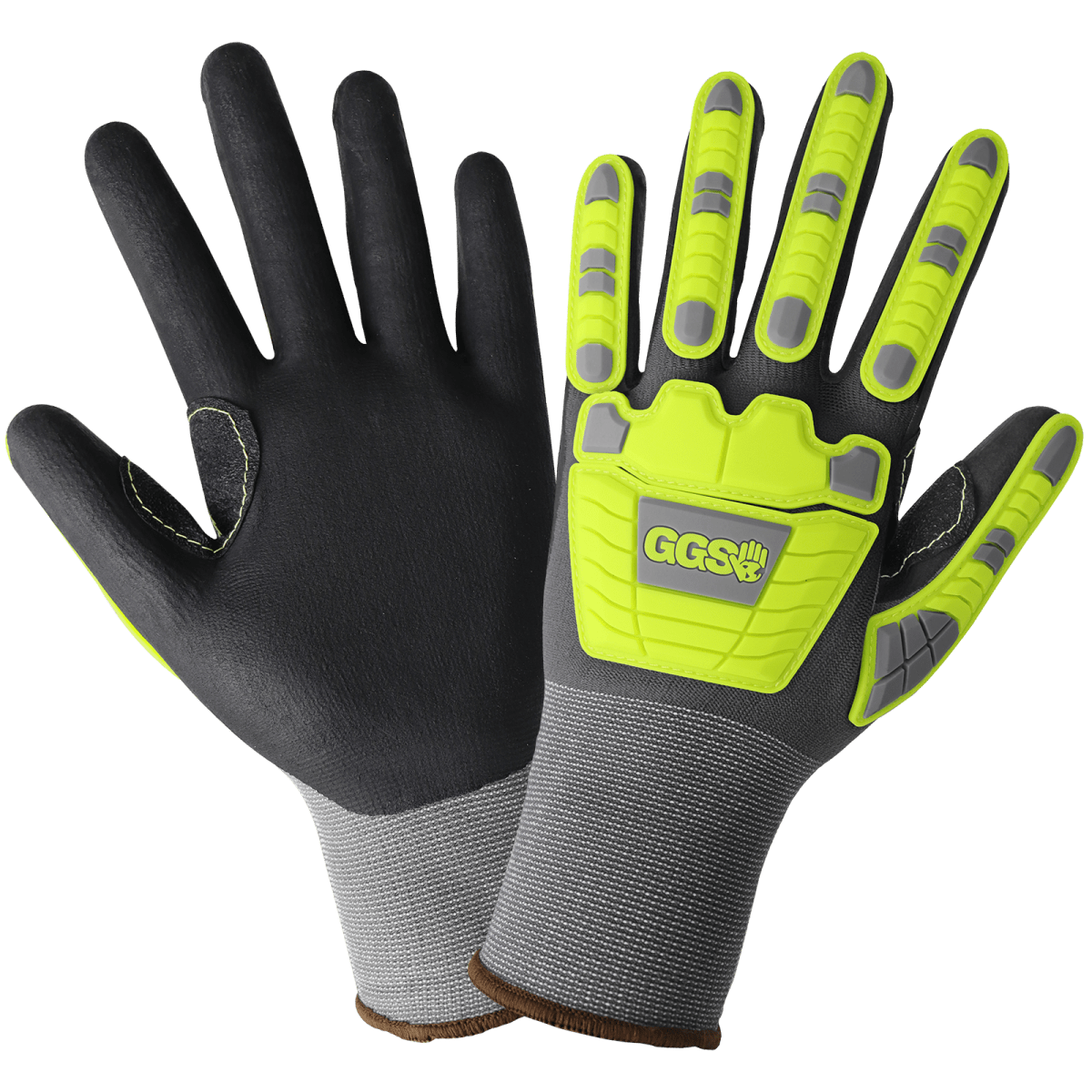 General Purpose Anti-Static/Electrostatic Compliant 15-Gauge Nylon/Polyester/Spandex Touchscreen Gloves with Impact Protection - CIA540