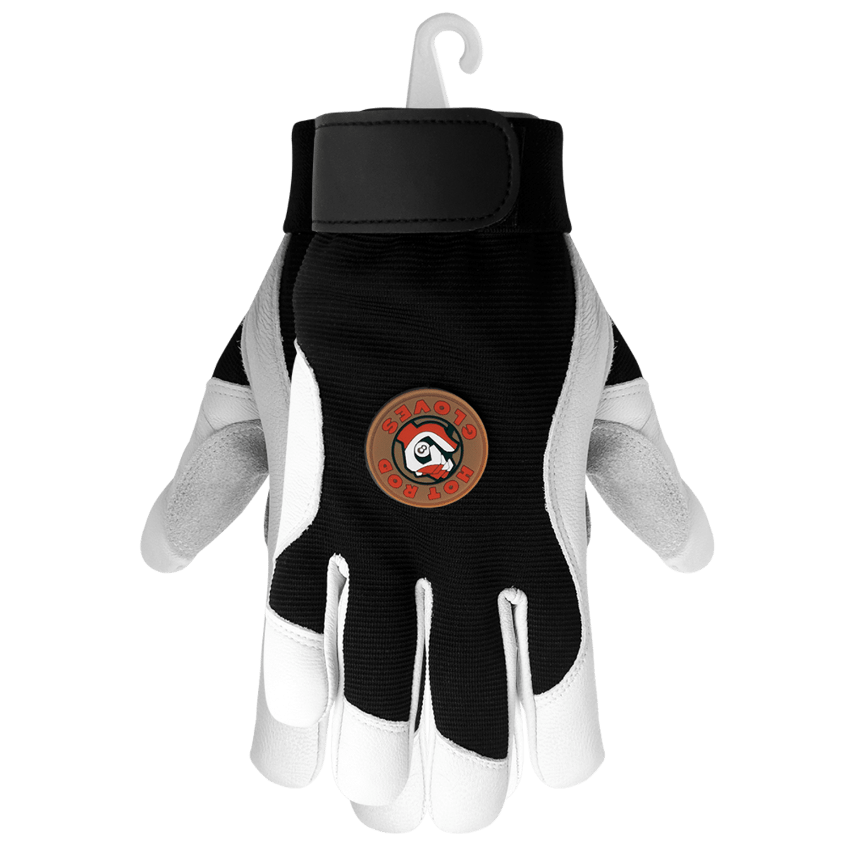 Premium-Grade Goatskin Leather Palm Mechanics Style Gloves with a Multi-Hazard Anti-Shock/Vibration Dampening Palm - AV3008