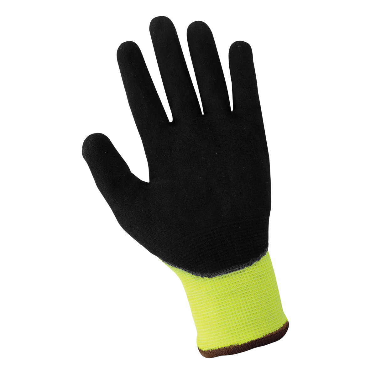 Torq™ High-Visibility Mach Finish Nitrile Double-Coated Impact Gloves with Cut, Impact, Abrasion, and Puncture Resistance - CIA501MF
