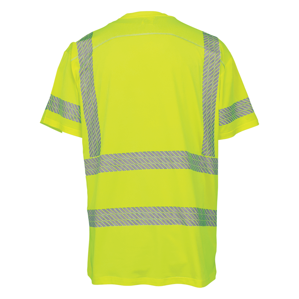 FrogWear® HV Premium High-Performance Stretch Athletic Safety Shirt - GLO-205