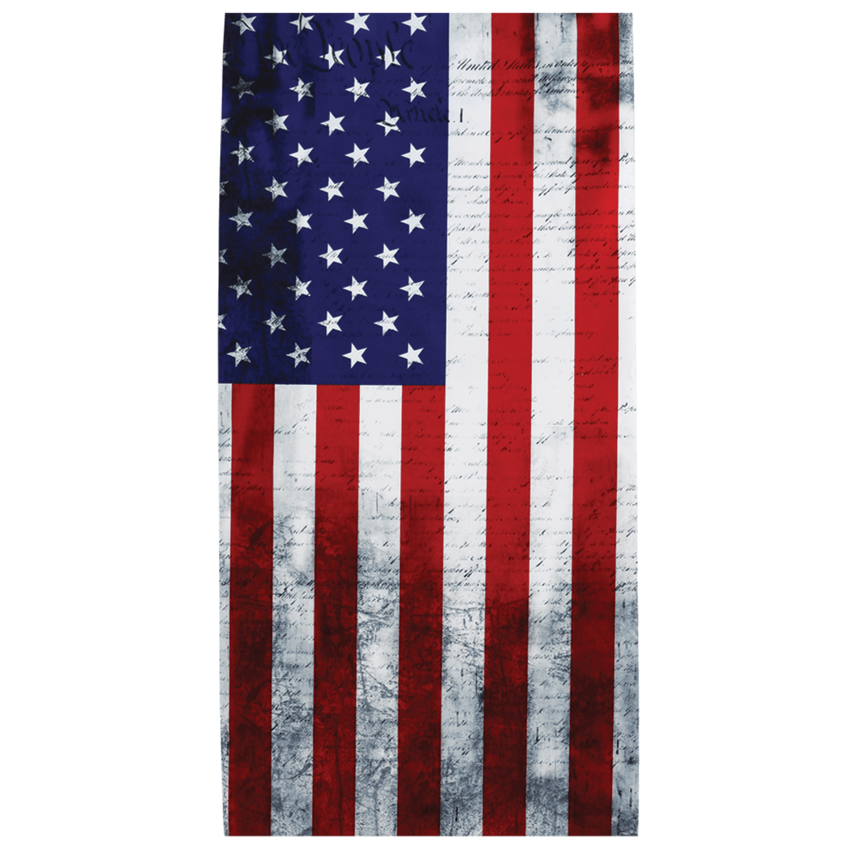 FrogWear™ Premium, Multi-Function, Cooling Neck Gaiter, U.S.A. Flag Design - NG-401