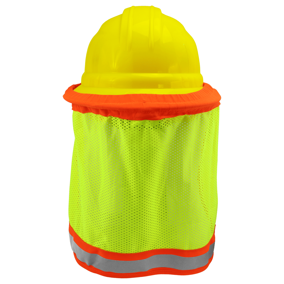 FrogWear® HV High-Visibility Elastic Headband Neck Shade - GLO-NS2