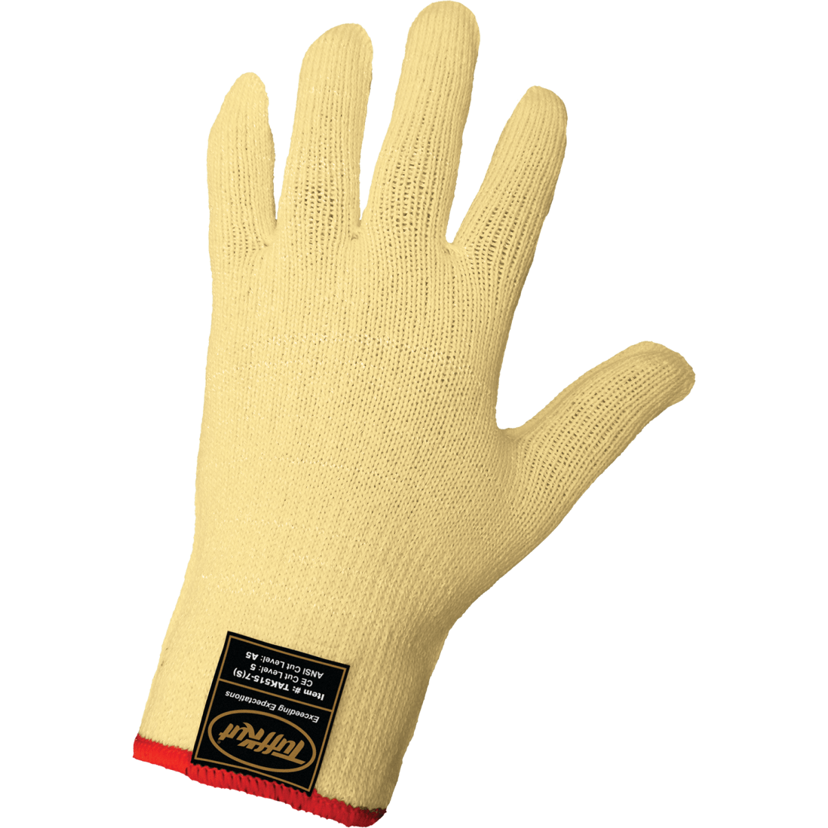 Samurai Glove® Seamless TuffKut® FDA Compliant Cut Resistant Uncoated Ambidextrous Gloves - TAK515
