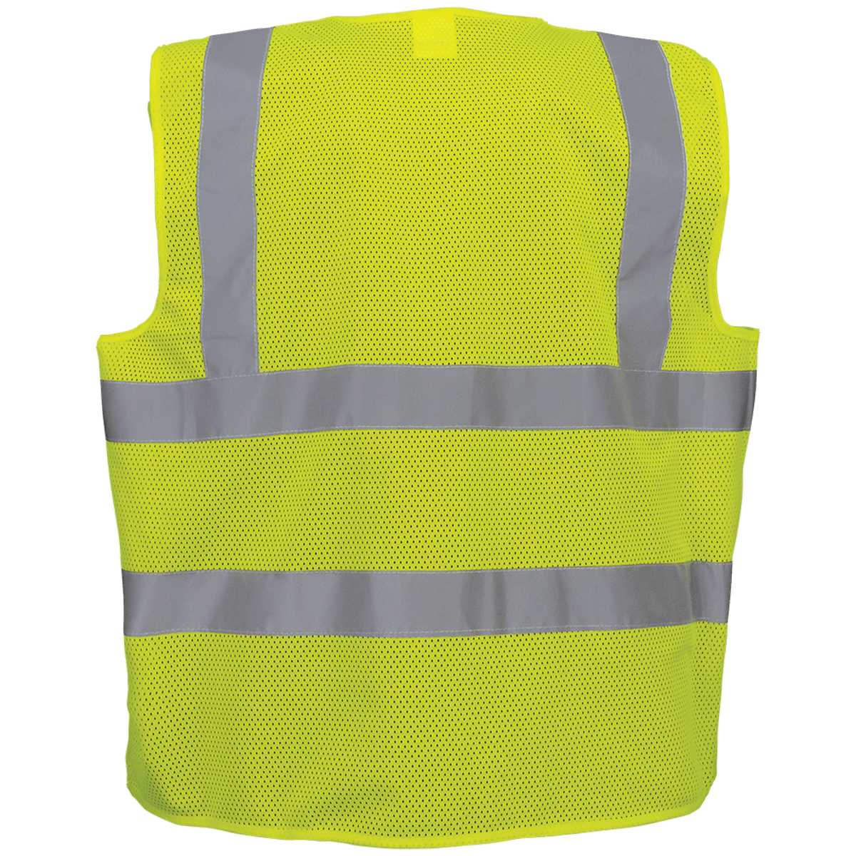 FrogWear® HV High-Visibility Yellow/Green Lightweight Mesh Polyester Breakaway Vest - GLO-01BA