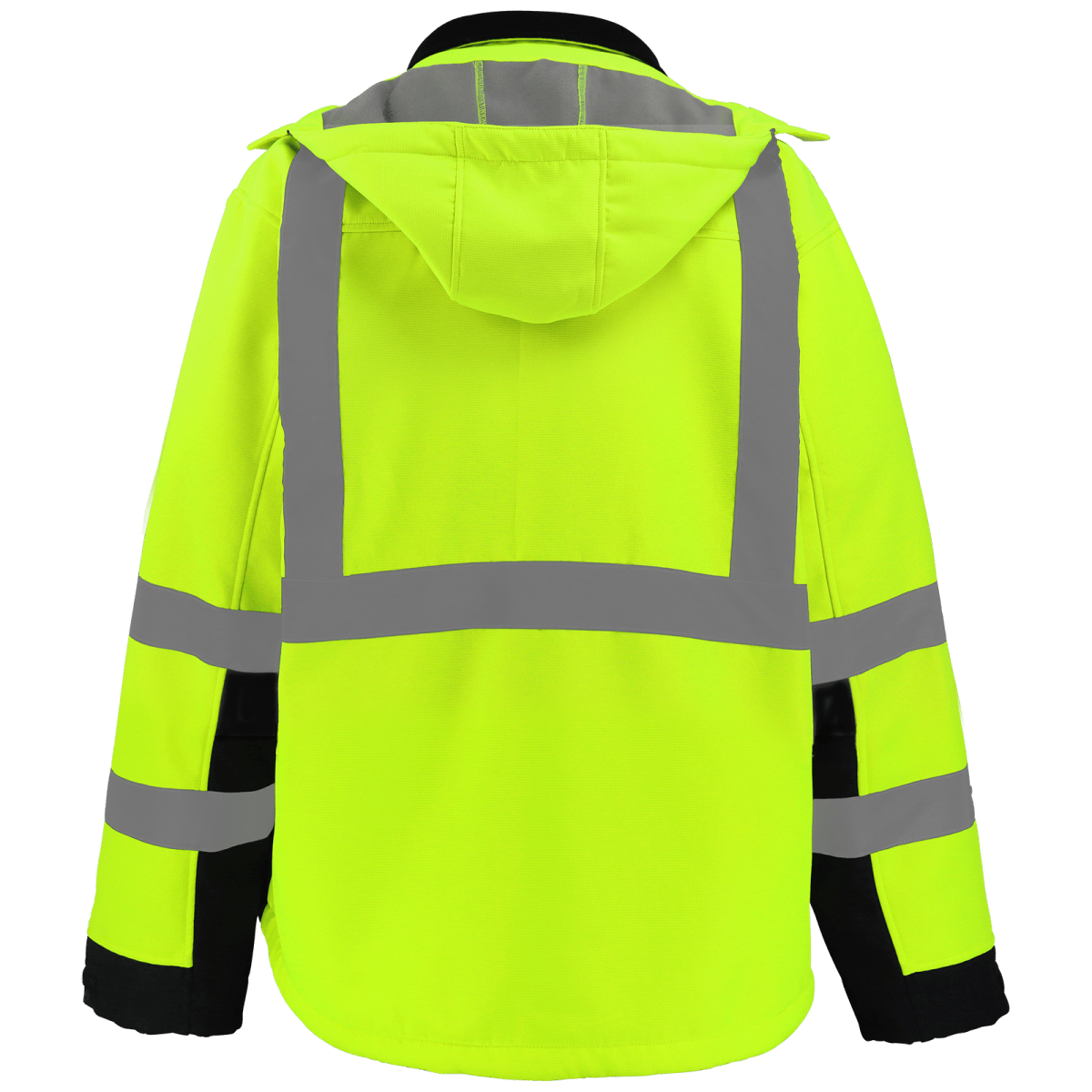 FrogWear® HV Premium Fleece-Lined Softshell Jacket - GLO-SJ1