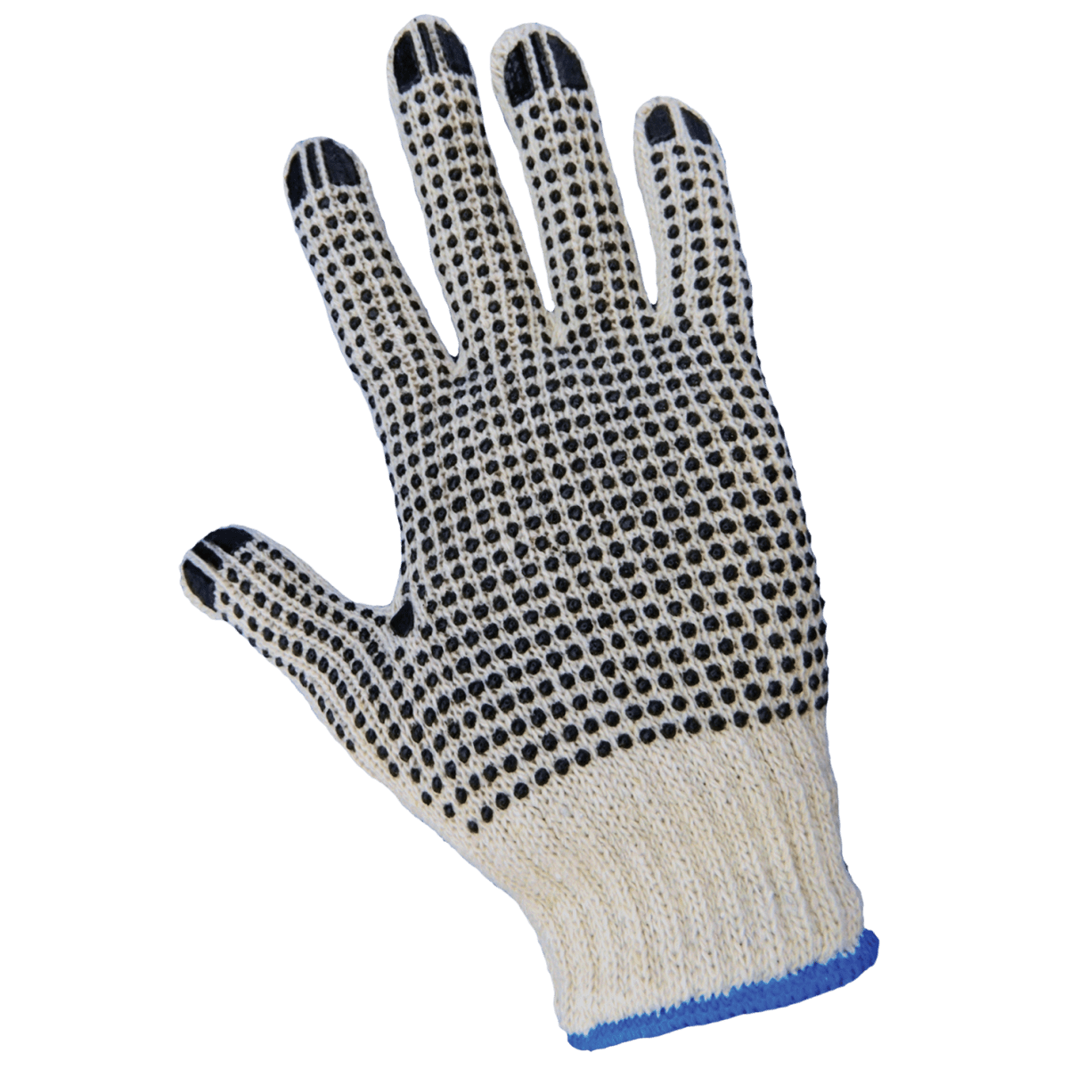 Standard Cotton/Polyester PVC Dotted 7-Gauge Gloves - S55D1