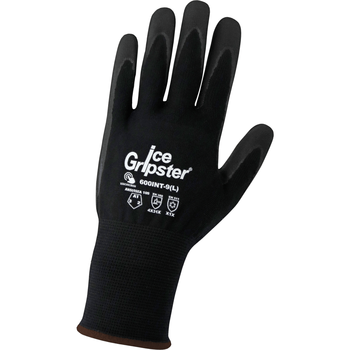 Ice Gripster® Low-Temperature Coated Touchscreen Gloves with Cut, Abrasion, and Puncture Resistance - 600INT