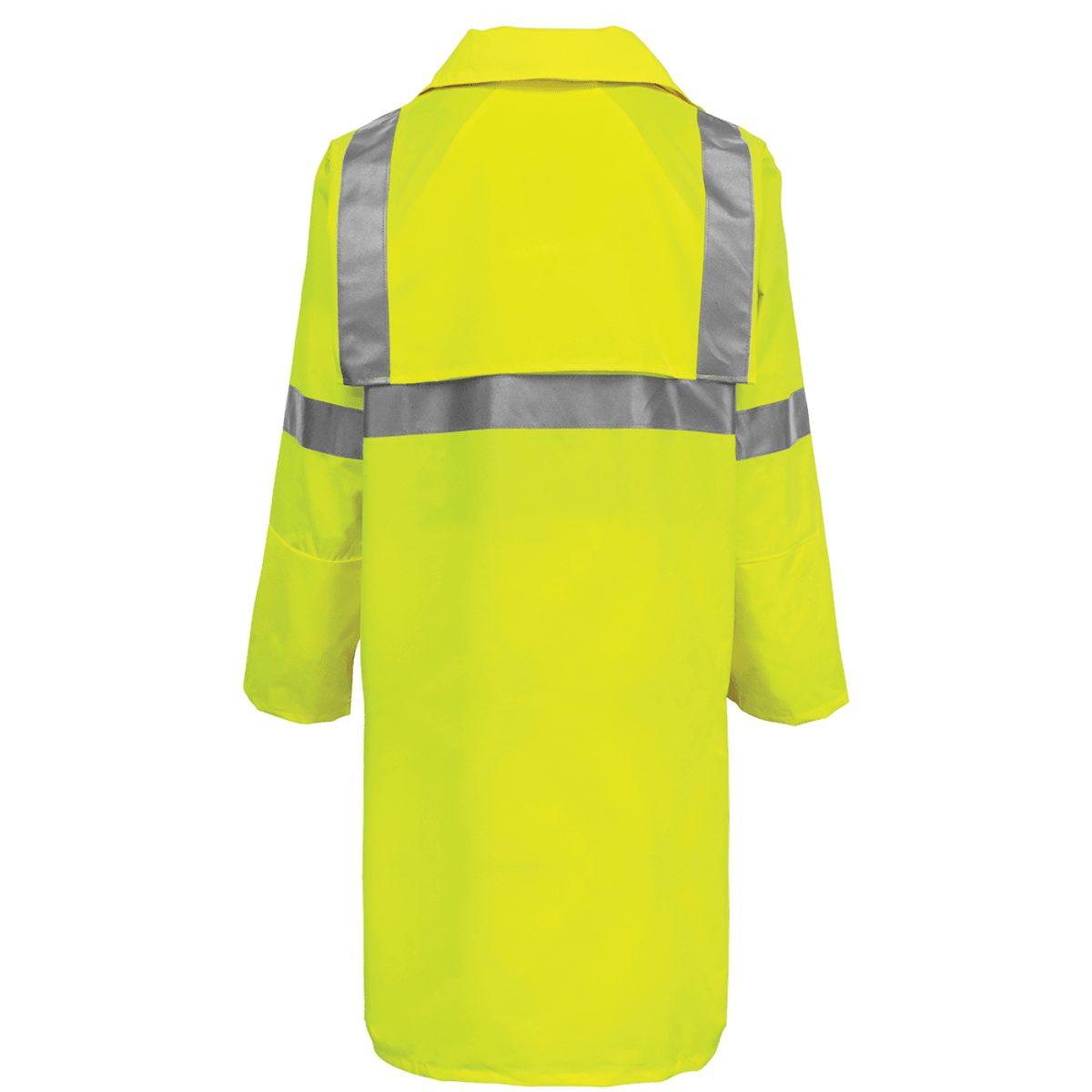 FrogWear® HV High-Visibility Self-Extinguishing Yellow/Green Duster Jacket - GLO-1450
