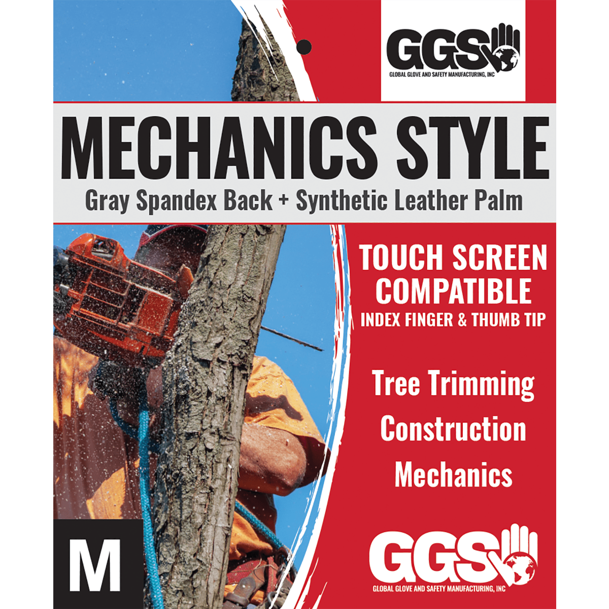 Touchscreen Mechanics Gloves with a Neoprene Cuff - SG6000