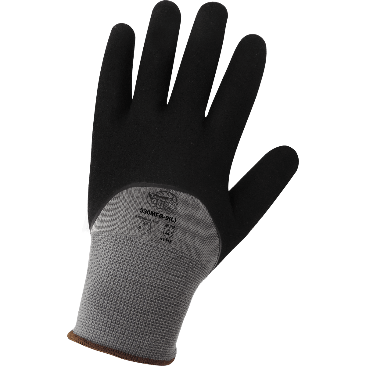 Tsunami Grip® Double-Dipped Mach Finish Nitrile Coated Nylon Gloves are Anti-Static/Electrostatic Compliant - 530MFG