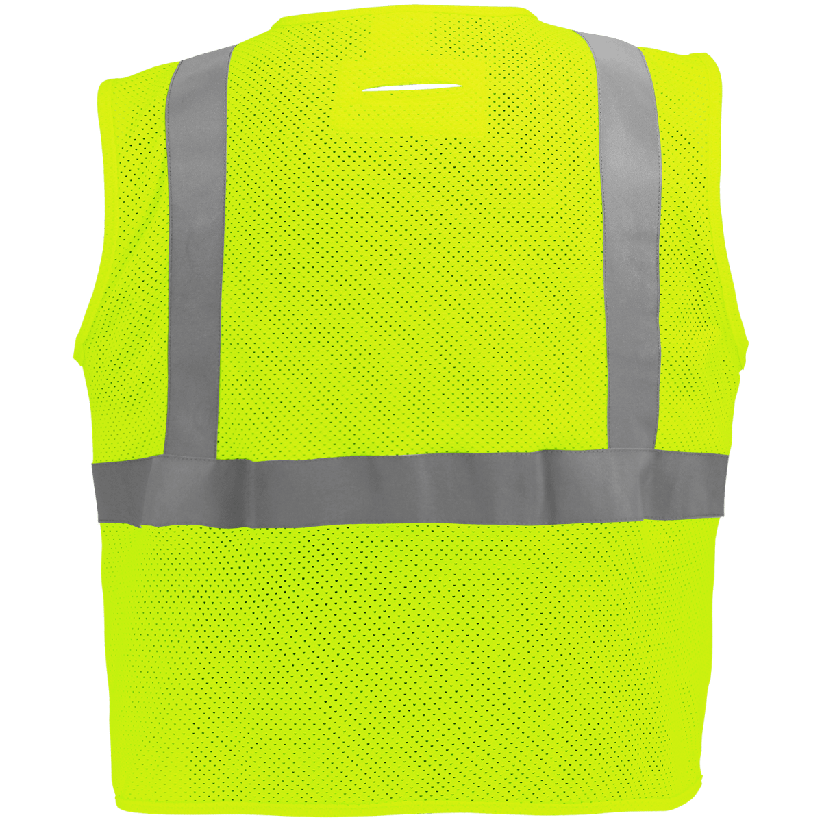 FrogWear® HV Flame-Resistant High-Visibility Yellow/Green Surveyors Safety Vest - GLO-022FR