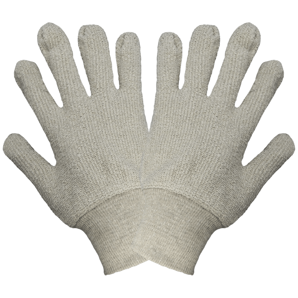 Heavyweight Natural-Colored Terry Cloth Uncoated Gloves - T1350