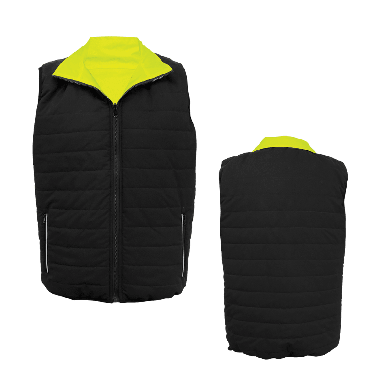 FrogWear® HV Reversible Insulated Safety Vest - GLO-V1