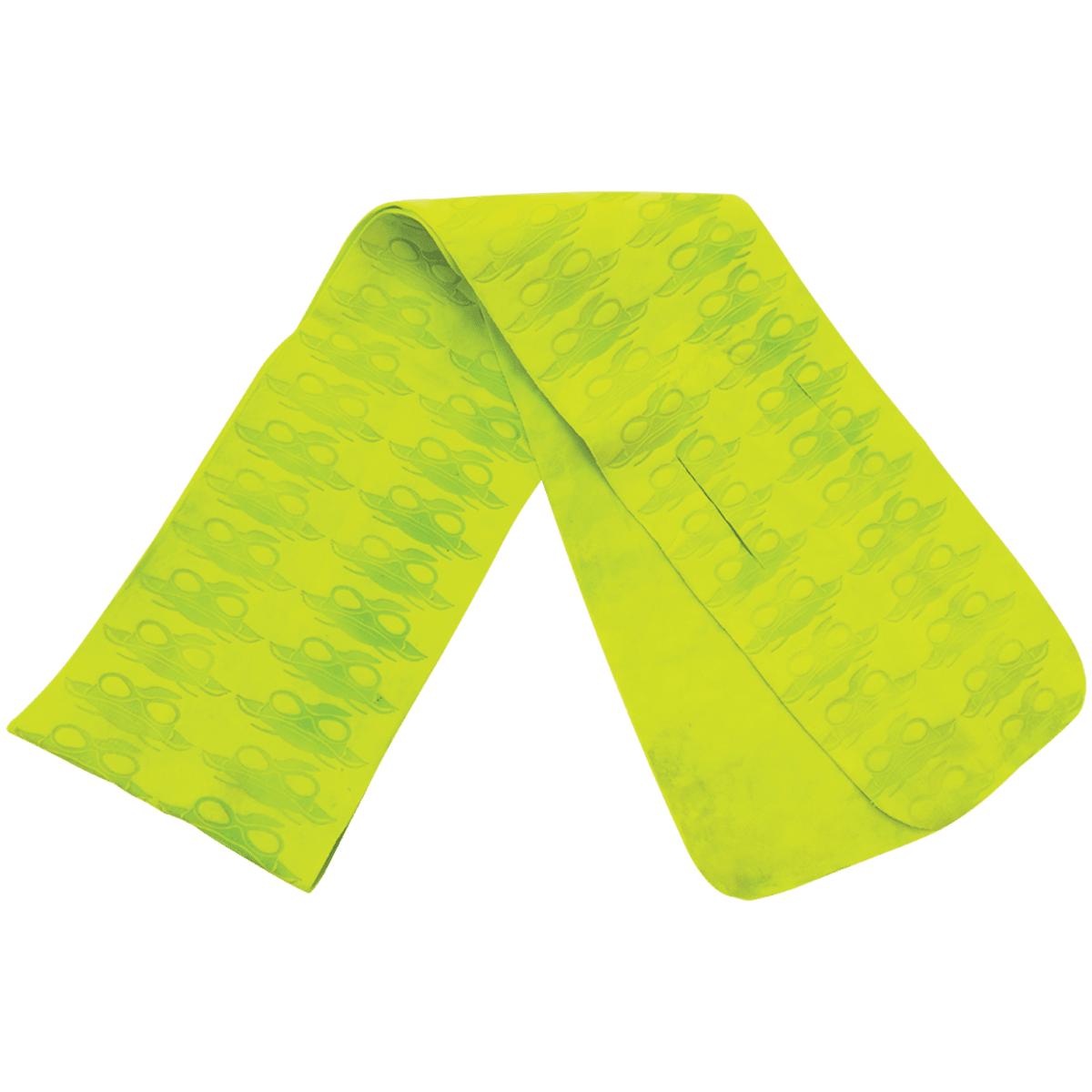 Bullhead Safety® Cooling High-Visibility Anti-Microbial Cooling Towel - GLO-CT33