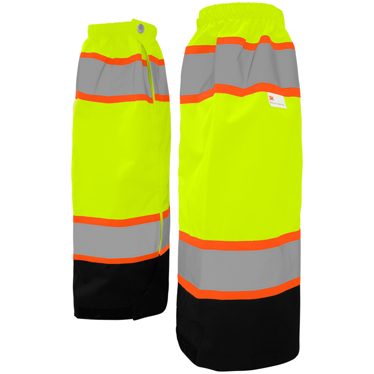 FrogWear® HV High-Visibility Solid Waterproof Gaiters - GLO-G3