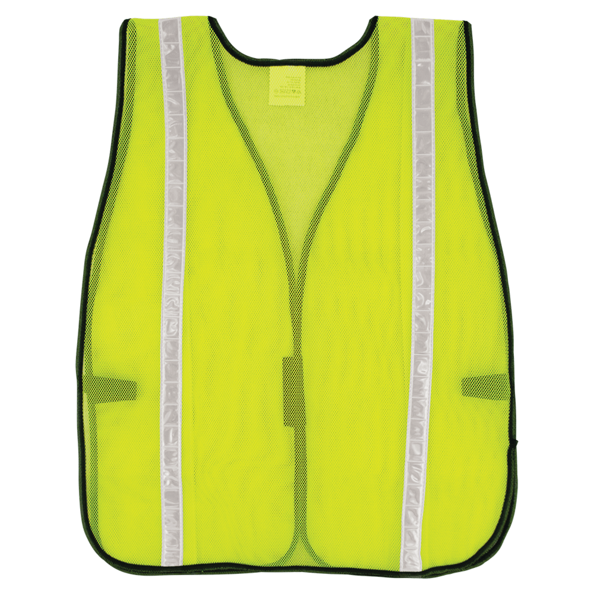 FrogWear® HV Enhanced Visibility Economy Mesh Safety Vest with Reflective - GLO-10-G-1IN