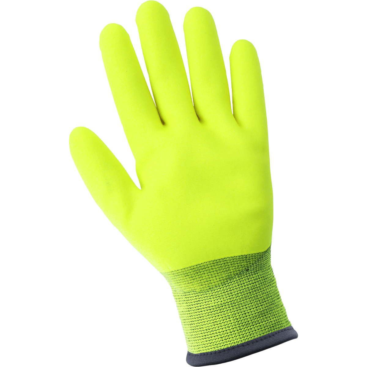 Ice Gripster® High-Visibility Insulated Gloves with Three-Quarter Coated Palm - 308INT