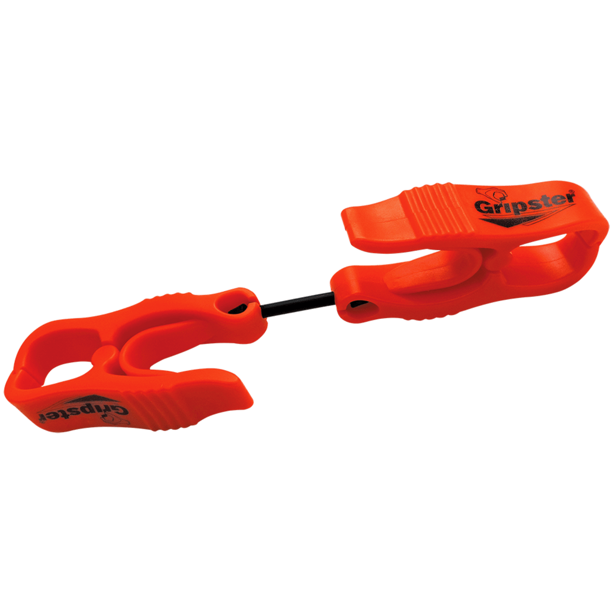 Gripster® Dual-Ended High-Visibility Orange Utility Clip - Z1