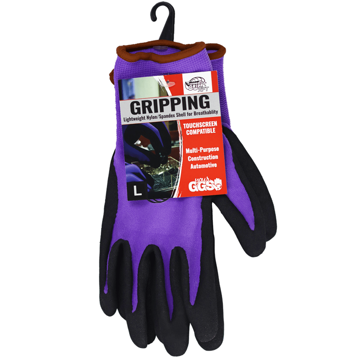 Tsunami Grip® XFT Variety Pack of Xtreme Foam Technology Nitrile Coated Nylon Gloves - 578XFT