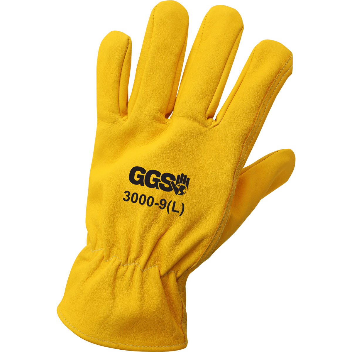 Top-Grade Chrome-Free Cowhide Leather Drivers Gloves with Reinforced Palm Patch - 3000