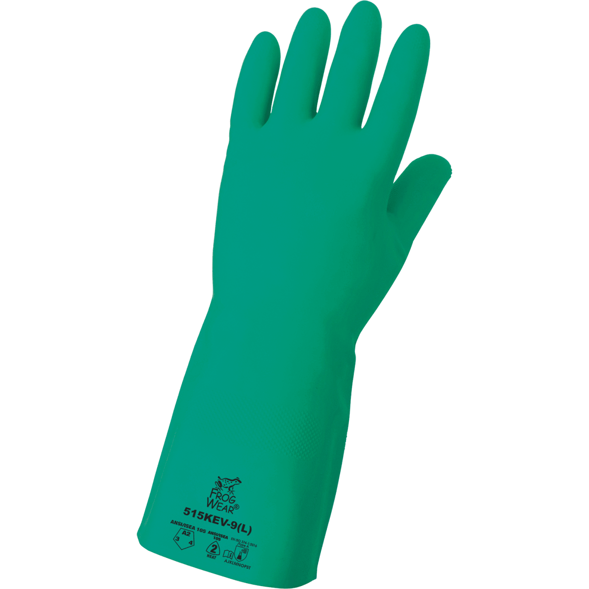 FrogWear® Nitrile Supported FDA Compliant Gloves with Cut Resistant Aramid Fiber Liner - 515KEV