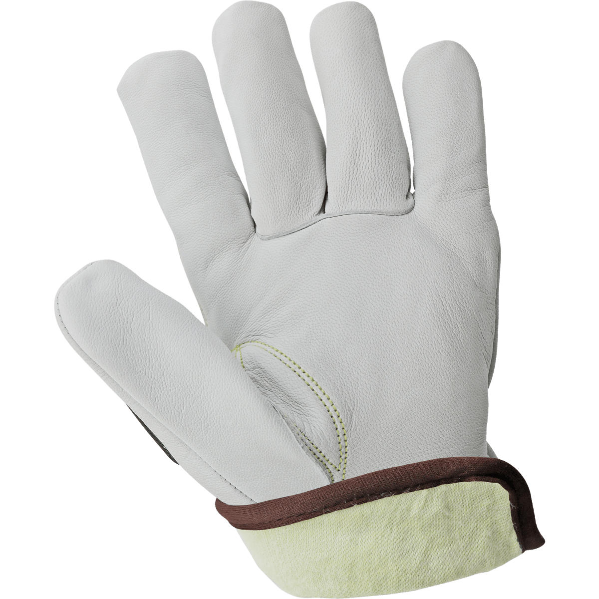 Cut and Impact Resistant Goatskin Leather Drivers Gloves with Heat Resistant Aralene® Liner - CIA7000