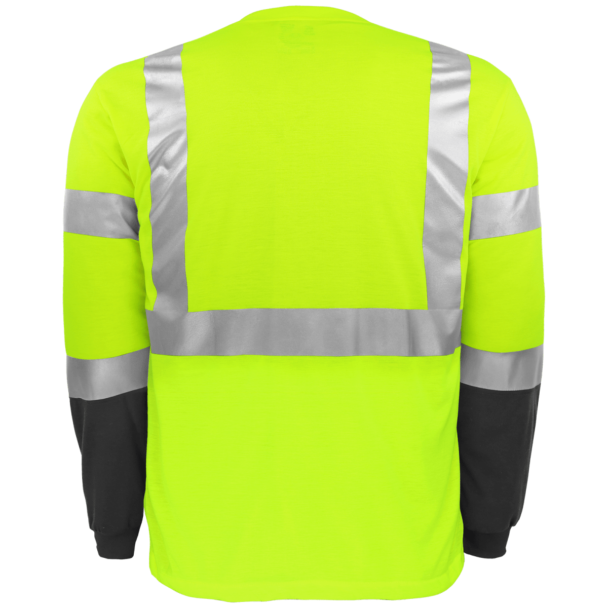 FrogWear® HV Self-Wicking High-Visibility Long-Sleeved Shirt with Reflective - GLO-008LS