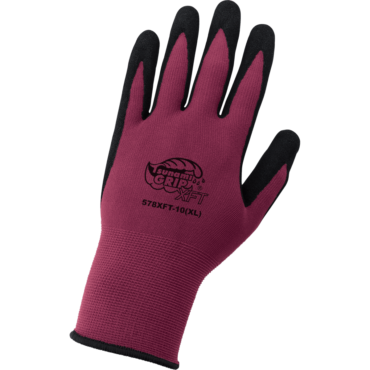 Tsunami Grip® XFT Variety Pack of Xtreme Foam Technology Nitrile Coated Nylon Gloves - 578XFT