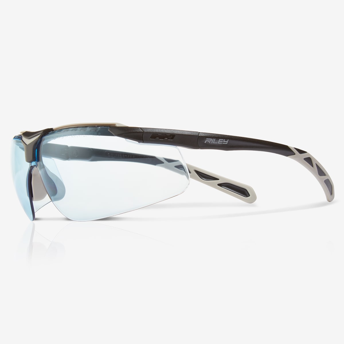 Flux™ Blue Performance Fog Technology Lens, Black and Gray Adjustable Frame Safety Glasses - RLY00483