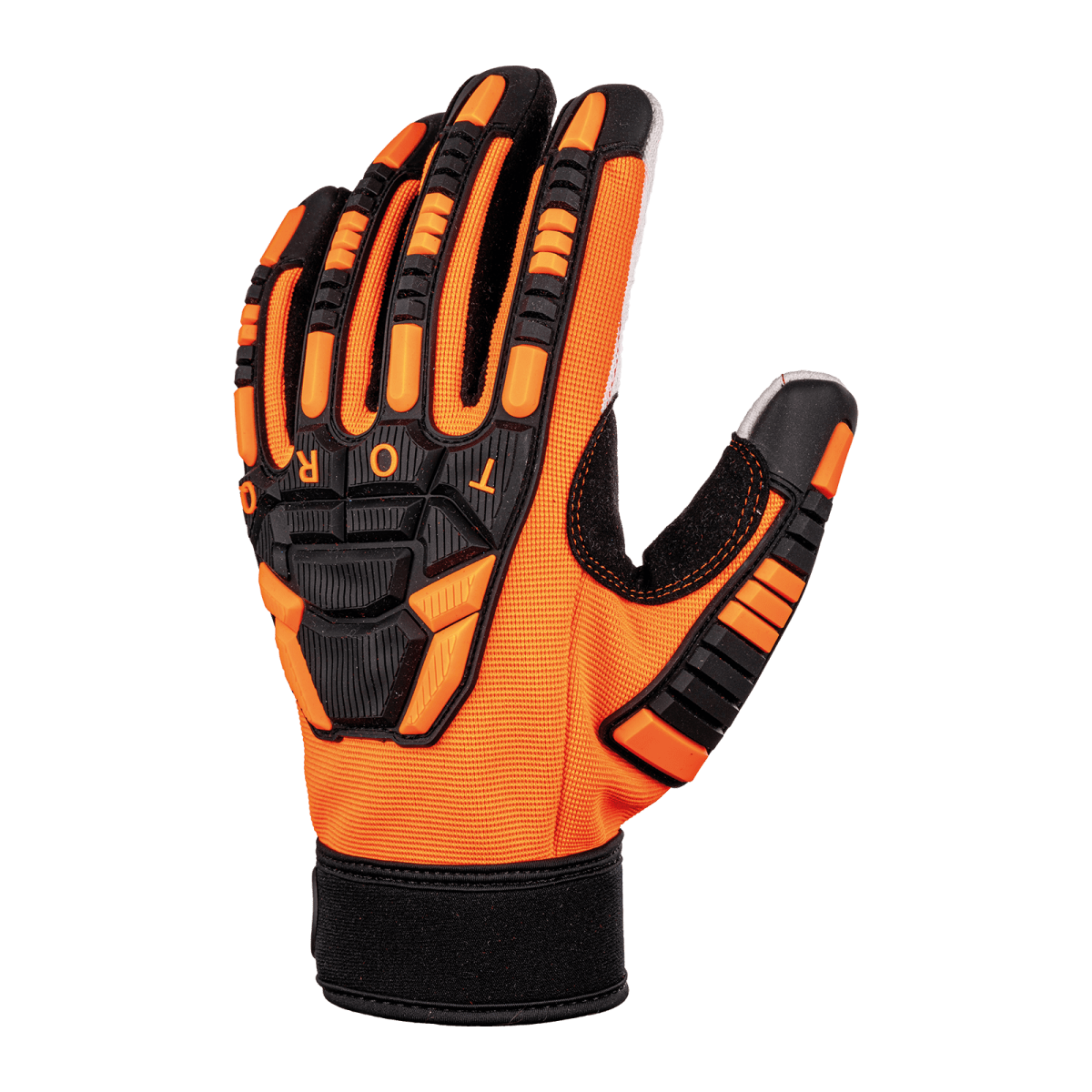 Torq Derrick™ Cotton Corded Impact Resistant Gloves with Cut Protection - SKG00025C