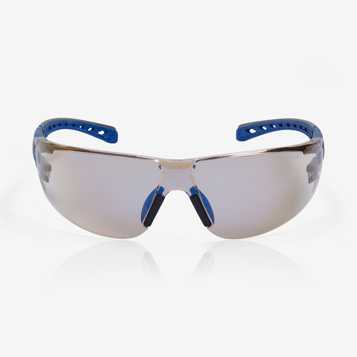 Stream Evo™ Twilight Anti-Fog Lens, Gray and Blue Frame Safety Glasses - RLY00364