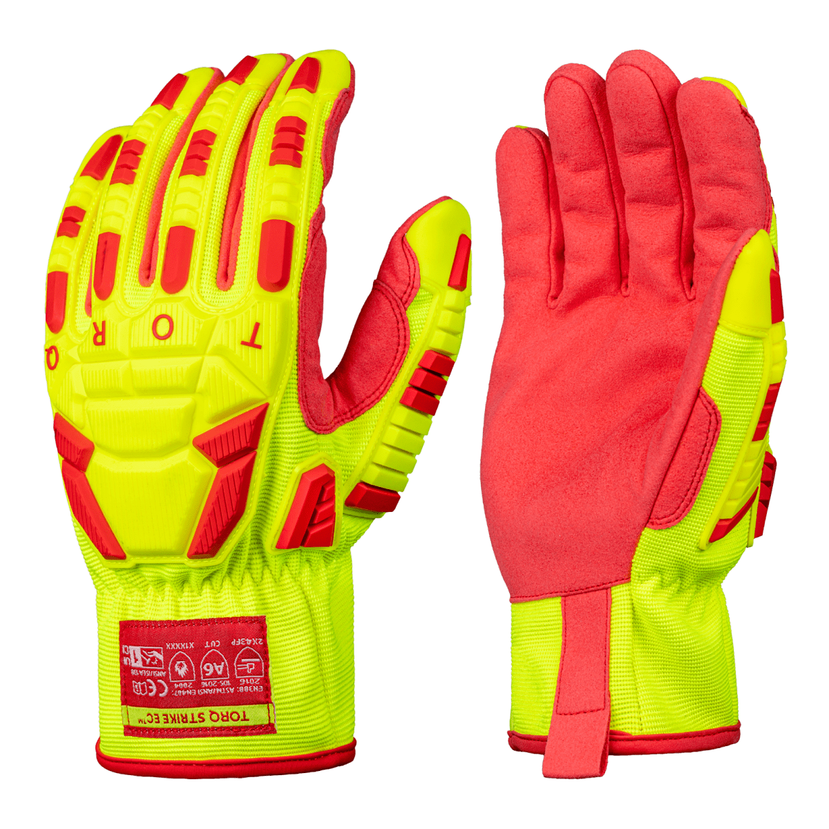 Torq Strike EC™ Highly-Dextrous Cut and Impact Resistant Gloves with Water-Repellent Shell - SKG00054E