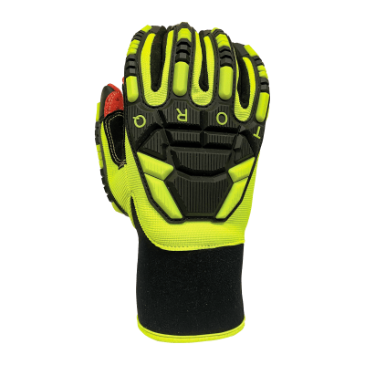 Impact Cotton Corded Waterproof Ironclad KONG Gloves (Large)