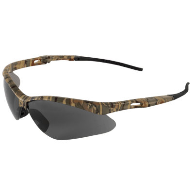 Spearfish® Gray Anti-Fog Lens, Camouflage Frame Safety Glasses - BH2213AF