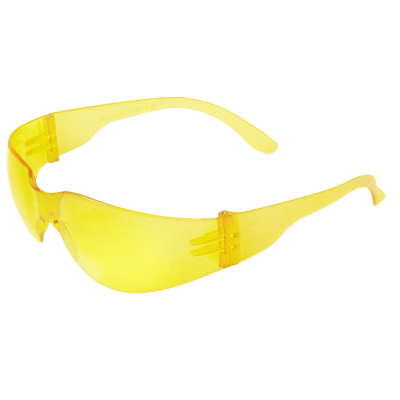 Torrent™ Yellow Lens, Frosted Yellow Frame Safety Glasses - BH134