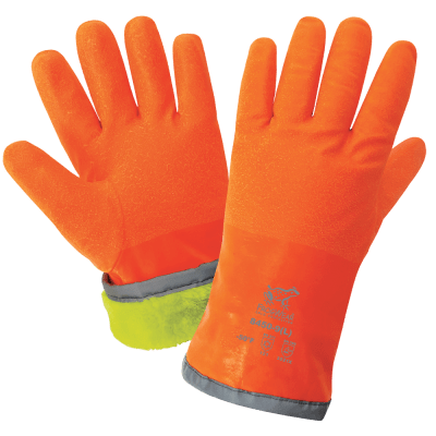 FrogWear® Cold Protection FDA Compliant Extreme Cold Anti-Freeze Nitrile Chemical Handling Gloves - 8450
