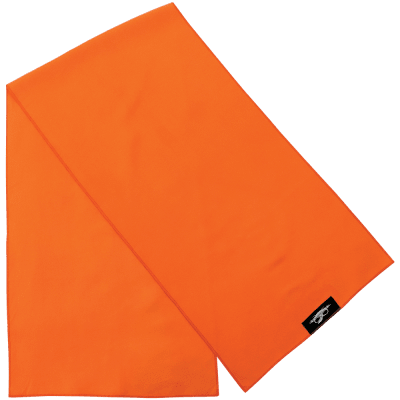 Bullhead Safety® Cooling High-Visibility Orange Cooling Towel - GLO-CT44
