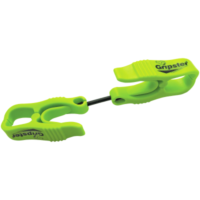 Gripster® Dual-Ended High-Visibility Yellow/Green Utility Clip - Z2
