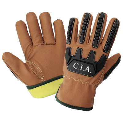 Impact, Oil, Water, Cut, and Flame Resistant Goatskin Gloves - CIA3800