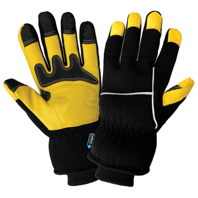 Premium-Grade Grain Deerskin Leather Palm, Low Temperature, Waterproof, Insulated Gloves - SG7200INT