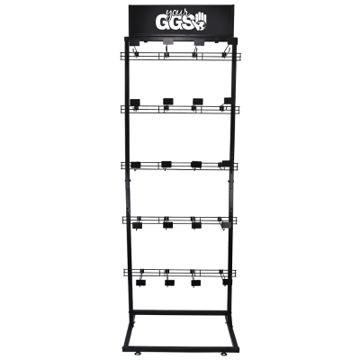 Retail 5-Tier Glove Display with Header Card - DISP4