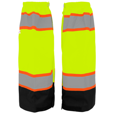 FrogWear® HV High-Visibility Solid Waterproof Gaiters - GLO-G3