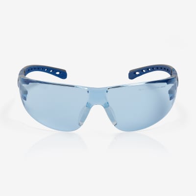 Stream Evo™ Blue Lens, Gray and Blue Frame Safety Glasses - RLY00365