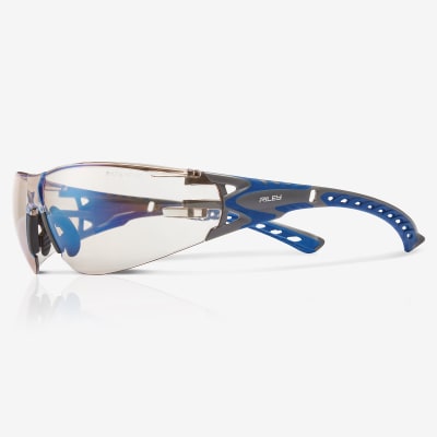 Stream Evo™ Twilight Performance Fog Technology Lens, Gray and Blue Frame Safety Glasses - RLY00360